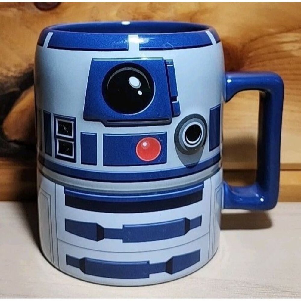 Star Wars R2D2 Coffee Mug Cup 16oz Disney Store Lucas Films